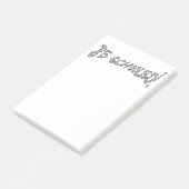 Be Schooled-II Post-it® Notes (Schuin)