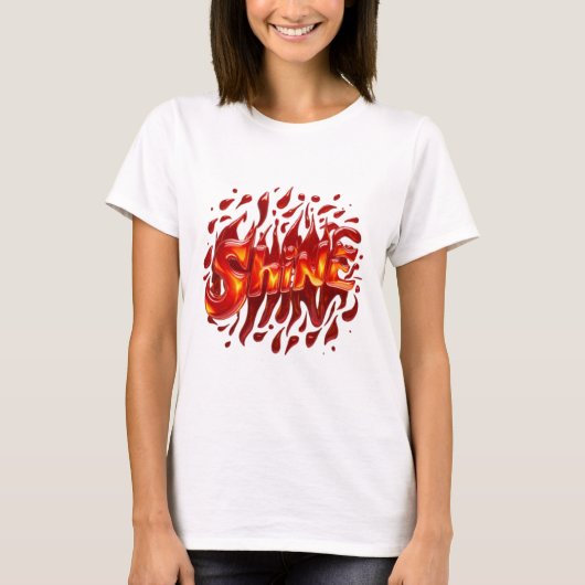 Be Shine T-shirt (Voorkant)