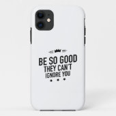Be so good black Case-Mate iPhone case (Achterkant)