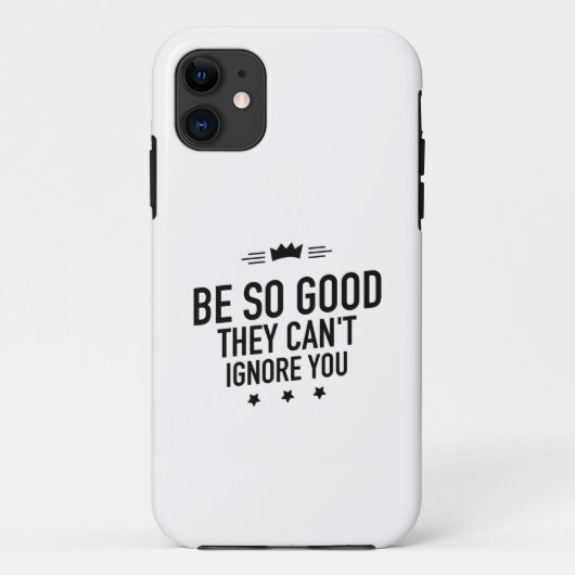 Be so good black Case-Mate iPhone case (Achterkant)