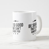 Be so good black grote koffiekop (Voorkant rechts)