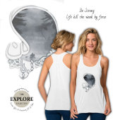 BE STERK Moderne White Women Tanktop