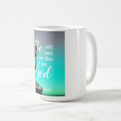 Be Still And Know | Modern Florida Christian Gift Koffiemok (Voorkant rechts)