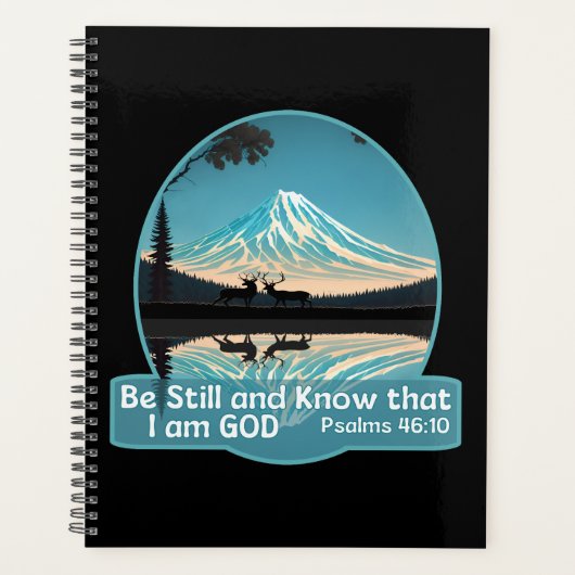 Be still and know that I am God Bible Verse Planner (Voorkant)