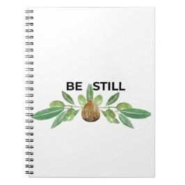 Be Still Inspirational Olive Branch Faith Notebook Notitieboek