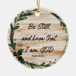 Be Still Keramisch Ornament