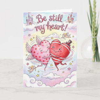 Be Still My Heart- Personalized Valentine Kaart