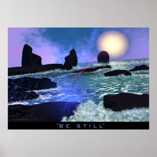 Be Still Poster (Voorkant)
