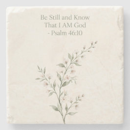 Be Still Stone Coaster Stenen Onderzetter