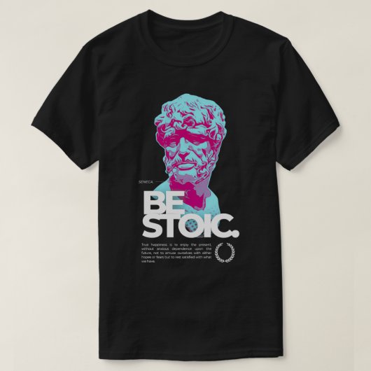 BE STOIC Classic TShirt (Design voorkant)
