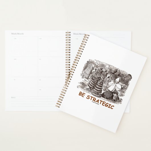 Be Strategic Through The Looking Glass Planner (Display)