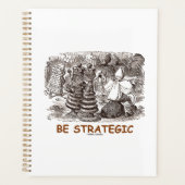 Be Strategic Through The Looking Glass Planner (Voorkant)