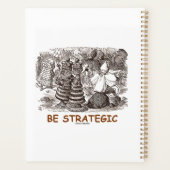 Be Strategic Through The Looking Glass Planner (Achterkant)