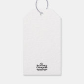 Be Strong and Courageous – Joshua 1:9 Bible Verse Cadeaulabel (Achterkant)