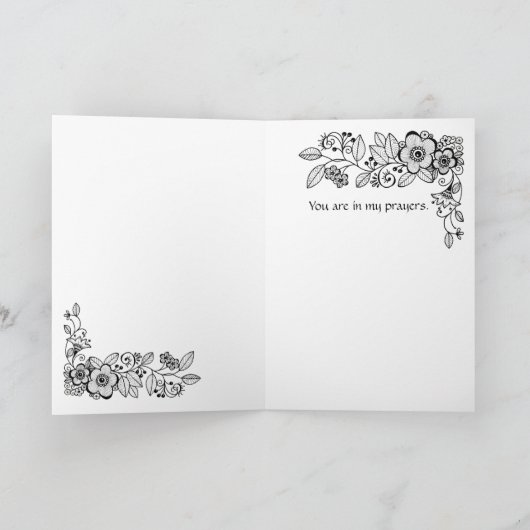 Be Strong - Prayer Card Kaart (Binnen)