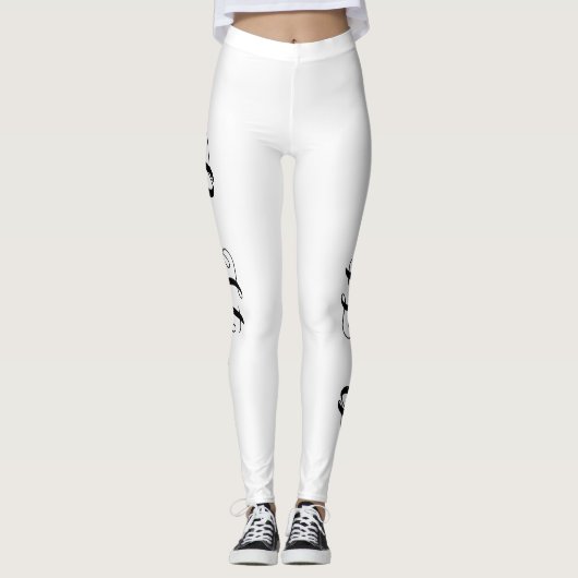 BE STRONG-typografie | Leggings (Voorkant)