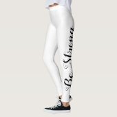  BE STRONG-typografie | Leggings (Links)