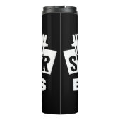 Be Stronger Than Your Excuses Thermosbeker (Achterkant)