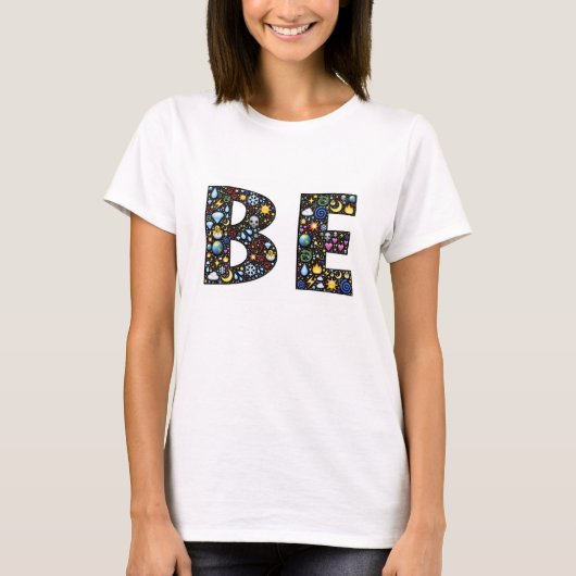 BE T-Shirt - 70's Era Kijk (Voorkant)