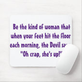 bE tHAT wOMAN Muismat (Met muis)