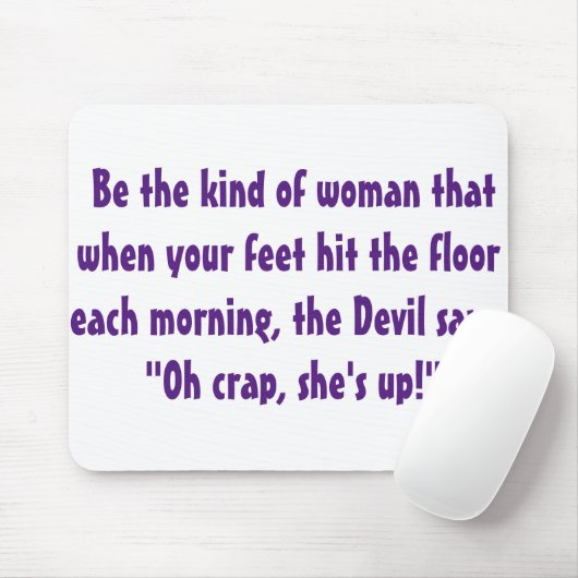 bE tHAT wOMAN Muismat (Met muis)