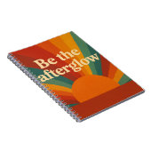 Be the Afterglow Notitieboek (Rechterzijde)