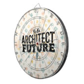 Be the Architect of Your Future Dartbord (Voorkant Rechts)