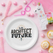 Be the Architect of Your Future Papieren Bordje (Feest)