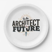 Be the Architect of Your Future Papieren Bordje (Voorkant)