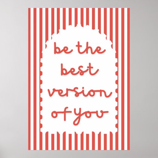 Be the Best Version of You Poster (Voorkant)