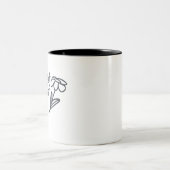 Be the Best Version of Yourself Motivational  Tweekleurige Koffiemok (Center)