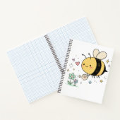 Be The Buzz Cute Bumblebee Watering Wildflowers  Notitieboek (Binnen)