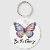 Be the Change Sleutelhanger (Voorkant)