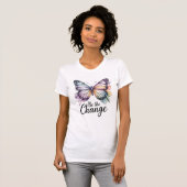 Be the Change T-shirt (Voorkant volledig)