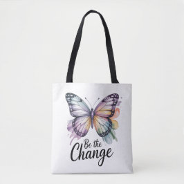 Be The Change Tote Bag