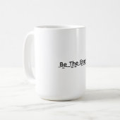 Be The Energy Motivational Mug Gift Koffiemok (Voorkant links)