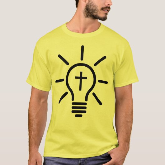 Be The Light And Shine T-Shirt (Voorkant)