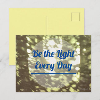 Be the Light Briefkaart