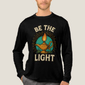 Be the Light - Inspirerend T-Shirt Design (Voorkant volledig)