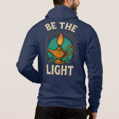 Be the Light - Inspirerend T-Shirt Design (Achterkant)