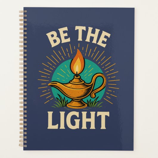 Be the Light - Inspirerend T-Shirt Design Planner (Voorkant)