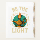 Be the Light - Inspirerend T-Shirt Design Planner (Achterkant)