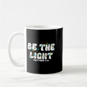 Be The Light Matthew 5_14 Christian Merry Christma Koffiemok (Links)