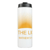 Be The Light Matthew 5:14 – Christian Thermosbeker (Voorkant)