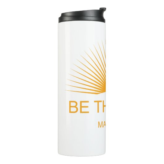 Be The Light Matthew 5:14 – Christian Thermosbeker (Gedraaid links)