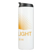 Be The Light Matthew 5:14 – Christian Thermosbeker (Geroteerd rechts)