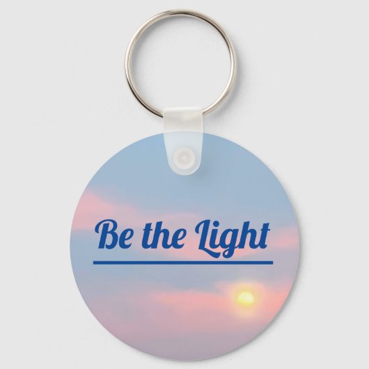 Be the Light Sleutelhanger (Achterkant)