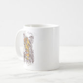 Be The Lion Not The Sheep Motivational  Koffiemok (Voorkant links)