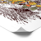 Be The Lion Not The Sheep Motivational  Poster (Hoek)