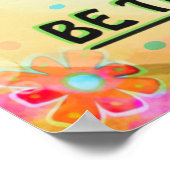 Be the Nice Kind Floral Classroom Inspirivity Poster (Hoek)